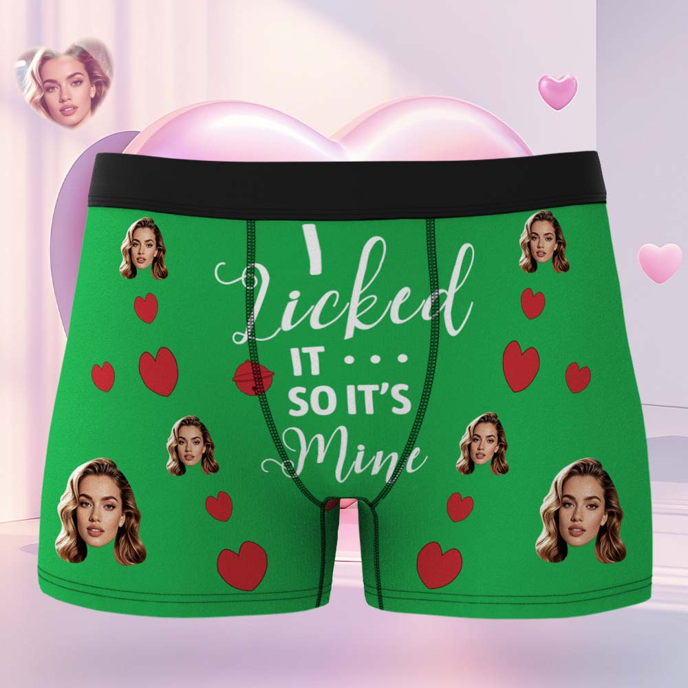 Valentine's Day Gift For Him Custom Face Boxer Personalized Underwear Unique Gift - 6 Colors - Image 5