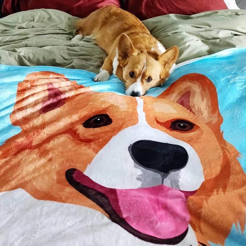 Personalized Throw Blanket with Your Pet Photo - Image 4