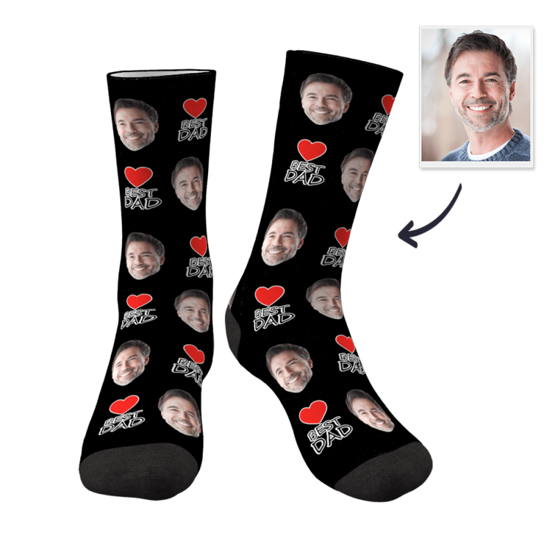 Father’s Day Socks Custom Socks Gift For Dad