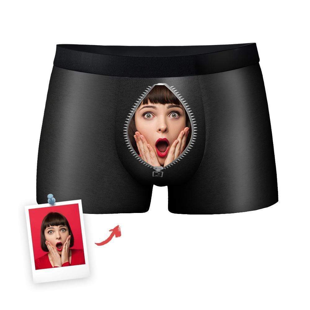 Funny Gift For Boyfriend Customized Boxer - OMG
