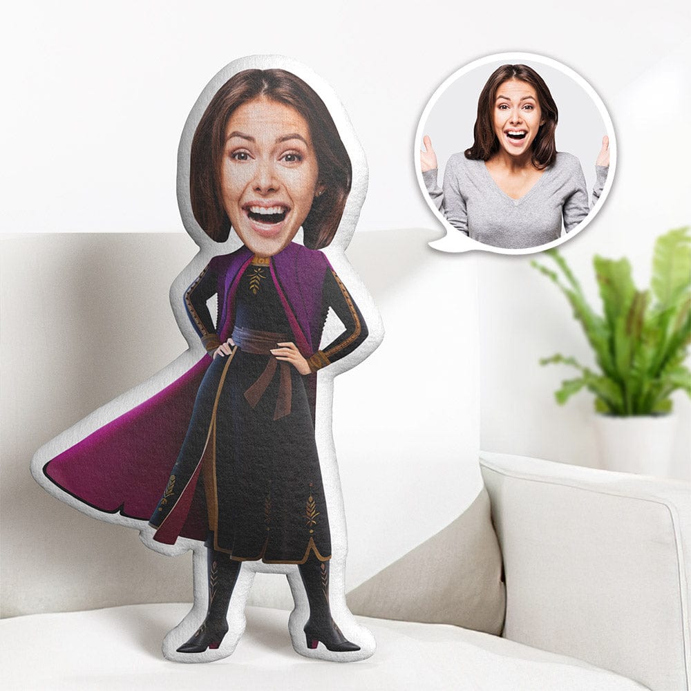 Custom Face Pillow Personalized Photo Pillow Anna MiniMe Pillow Gifts for Her