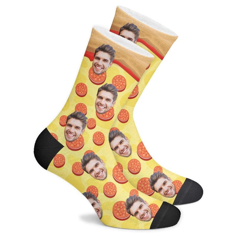 Gifts For Pizza Lovers Personalized Socks Christmas Gift