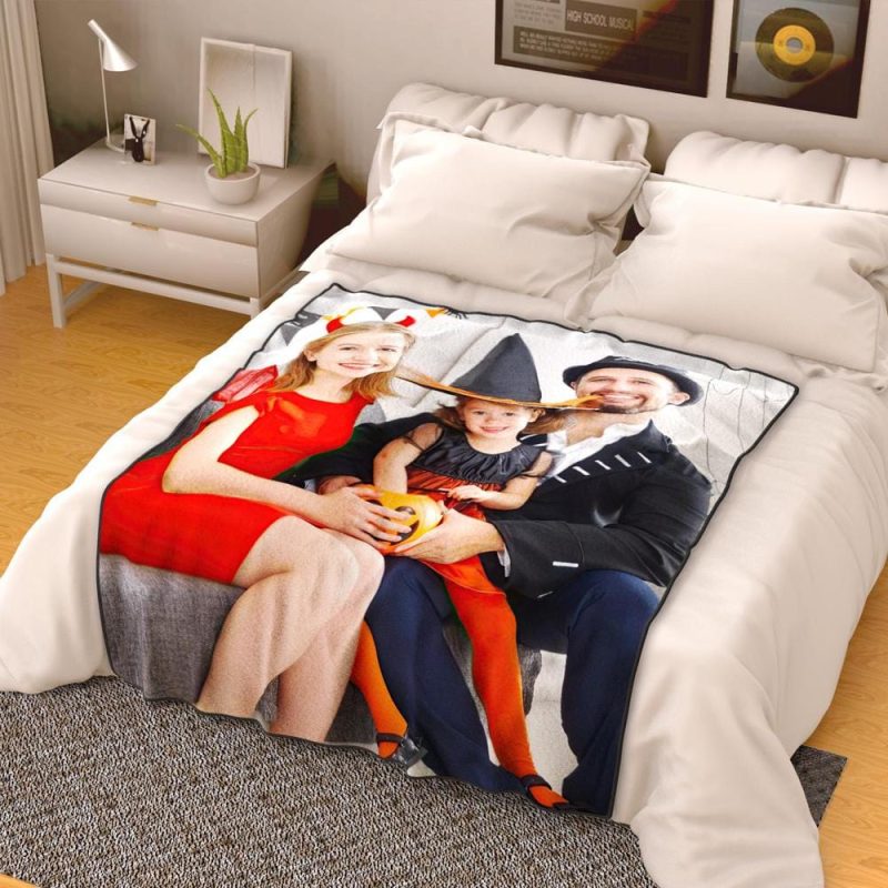 Halloween Gift Photo Blanket – 10 Colors
