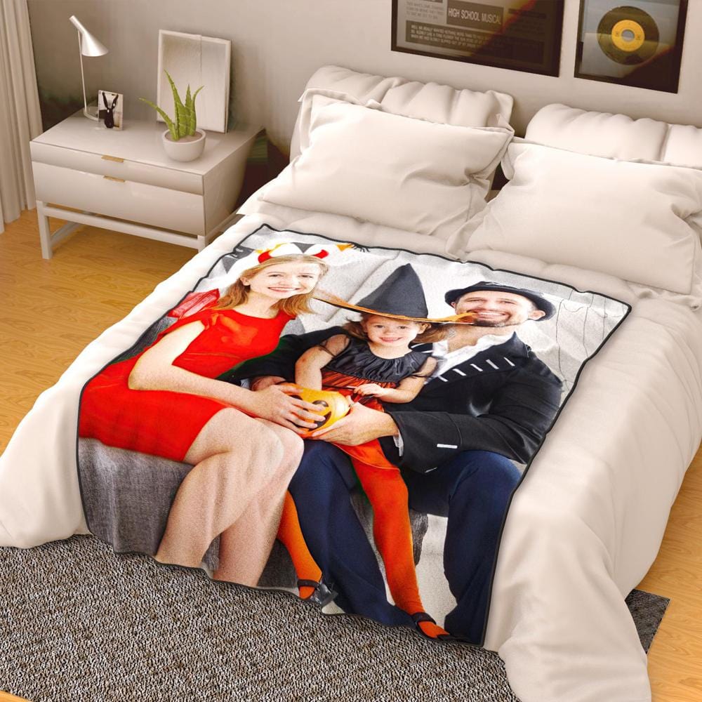 Halloween Gift Photo Blanket - 10 Colors
