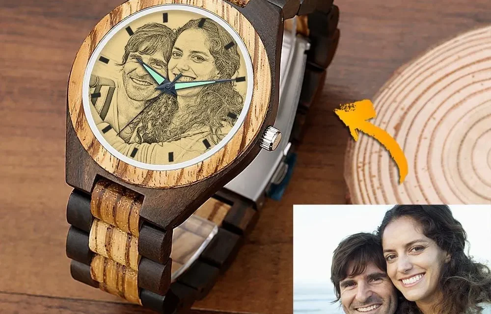 Engraved Wooden Watches