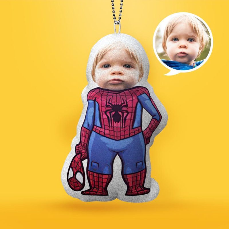 Custom Spiderman Keychain Gifts for Family