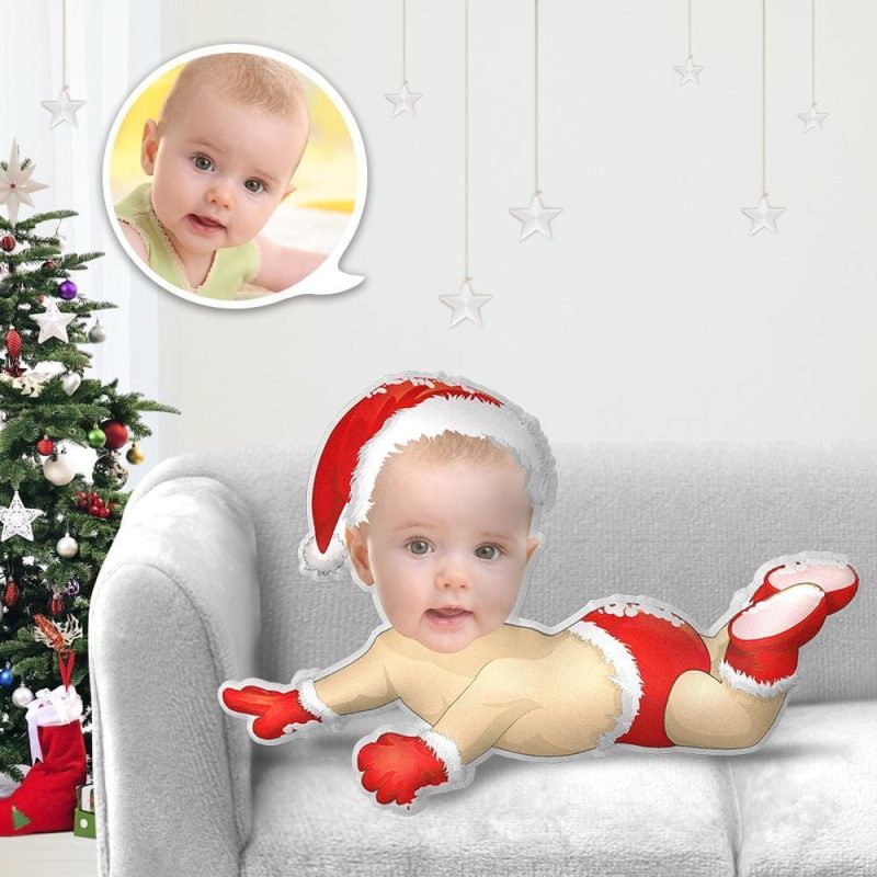 Face Pillows Personalized Pillows Christmas baby Throw Pillow MiniMe Pillow Gag Gifts Christmas Gifts For Kid