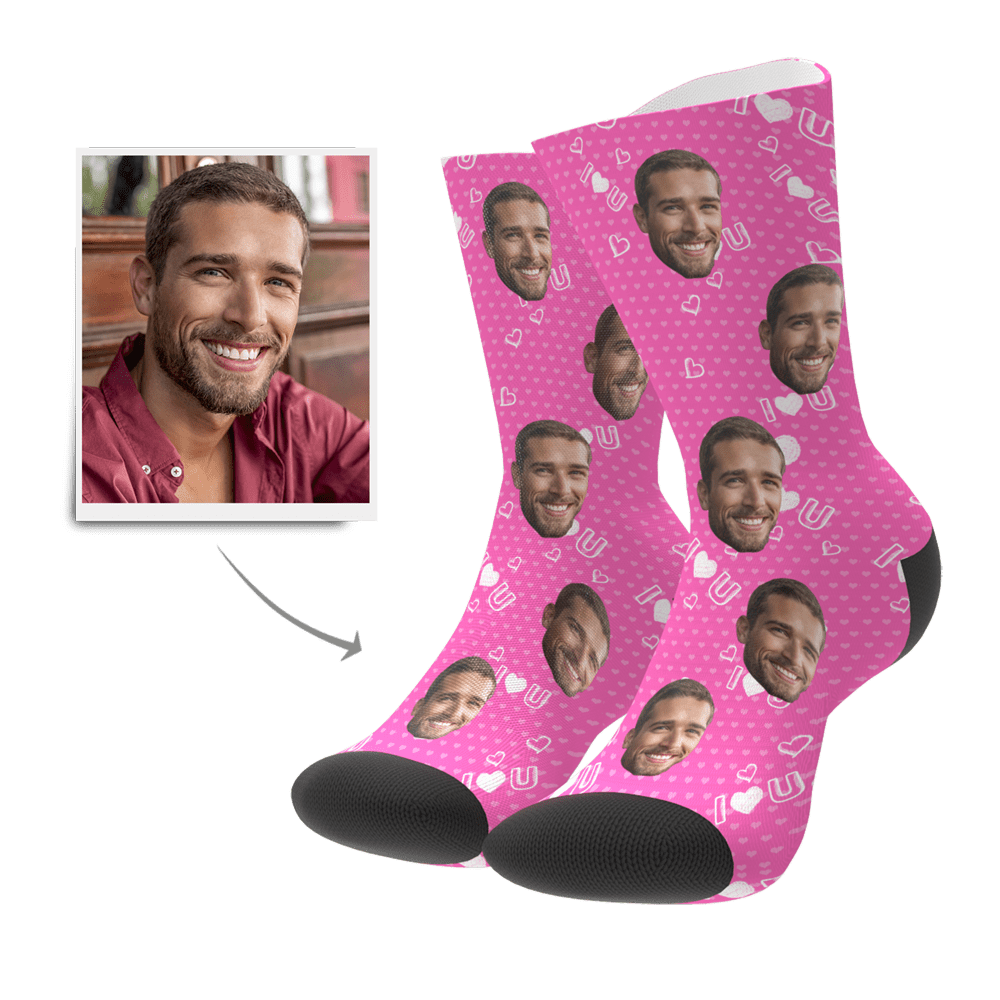 Custom Socks Funny Gift Valentines Gift Christmas Gifts Anniversary Gift - Image 2