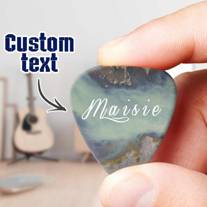 Music Lover Gift Custom Guitar Pick Gift – 6pcs