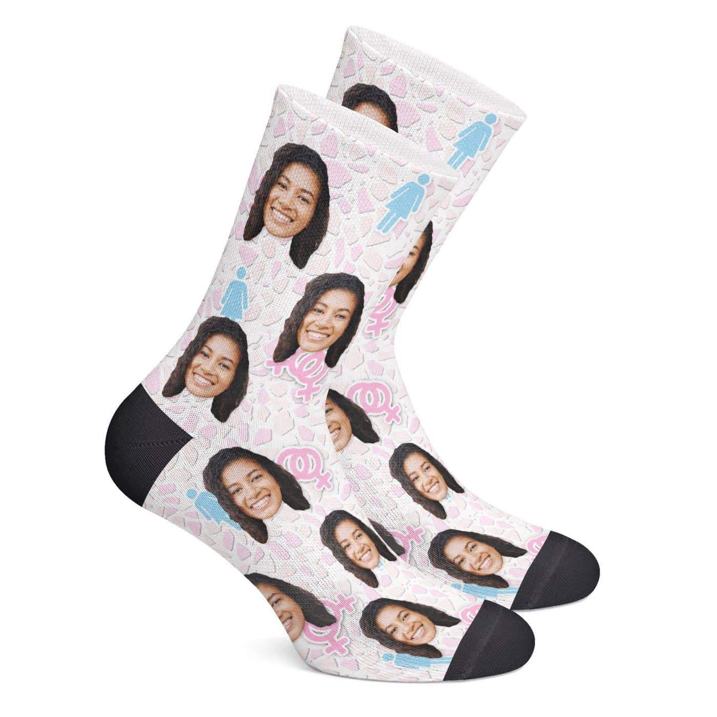 Custom Socks with Her Symbol Christmas Gift For Her