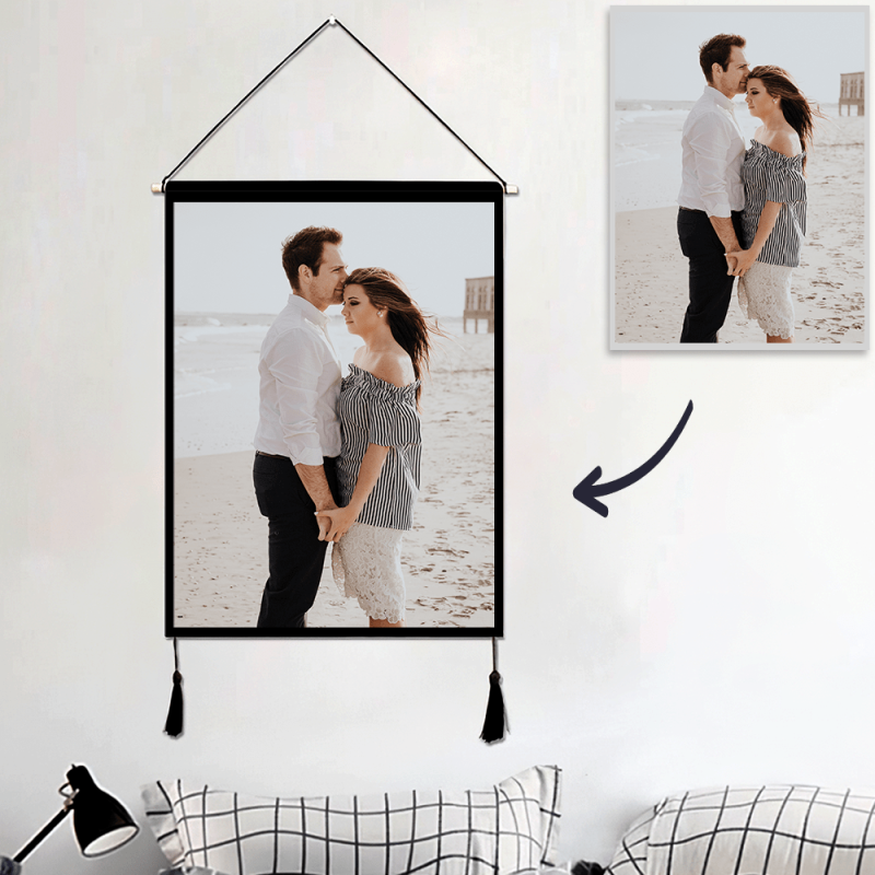 Anniversary Gift Picture Tapestry Wall Art – 2 Sizes