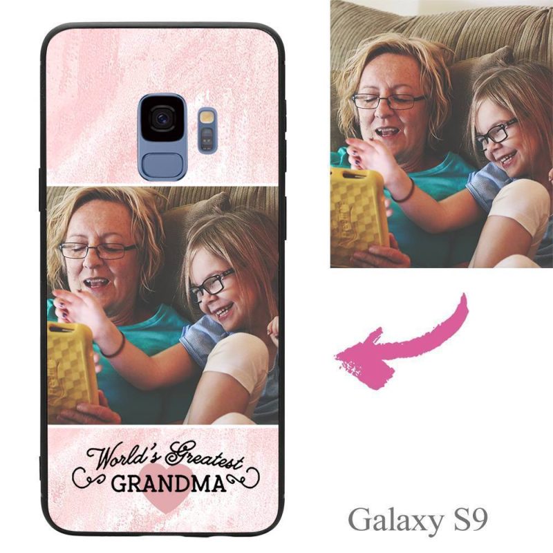 Galaxy S9 Custom Grandma Photo Protective Phone Case