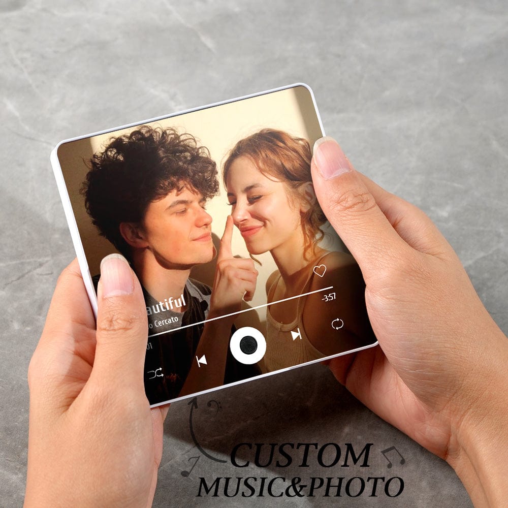 Customized Album Fridge Magnet Personalized Music Magnet with Adjustable Volume and Song Playback
