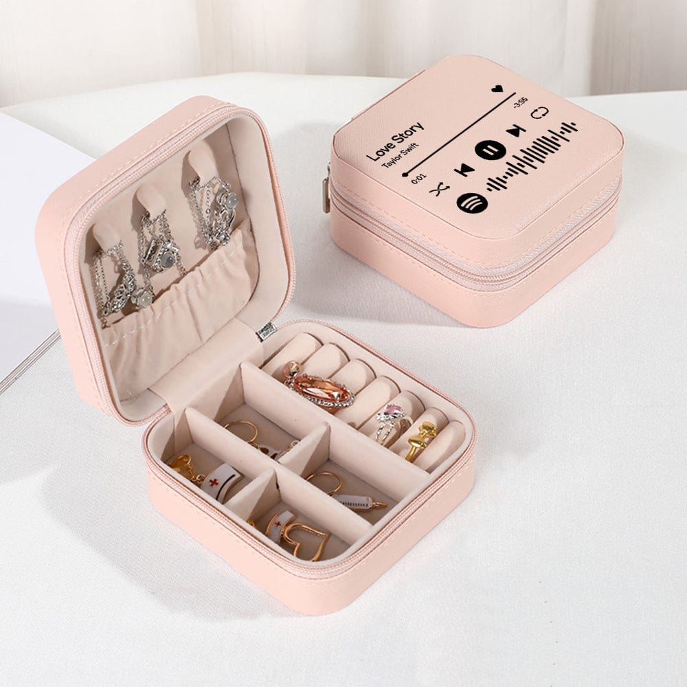Personalized Spotify Jewelry Box Custom Jewelry Organizer Storage Gift for Her - Image 4