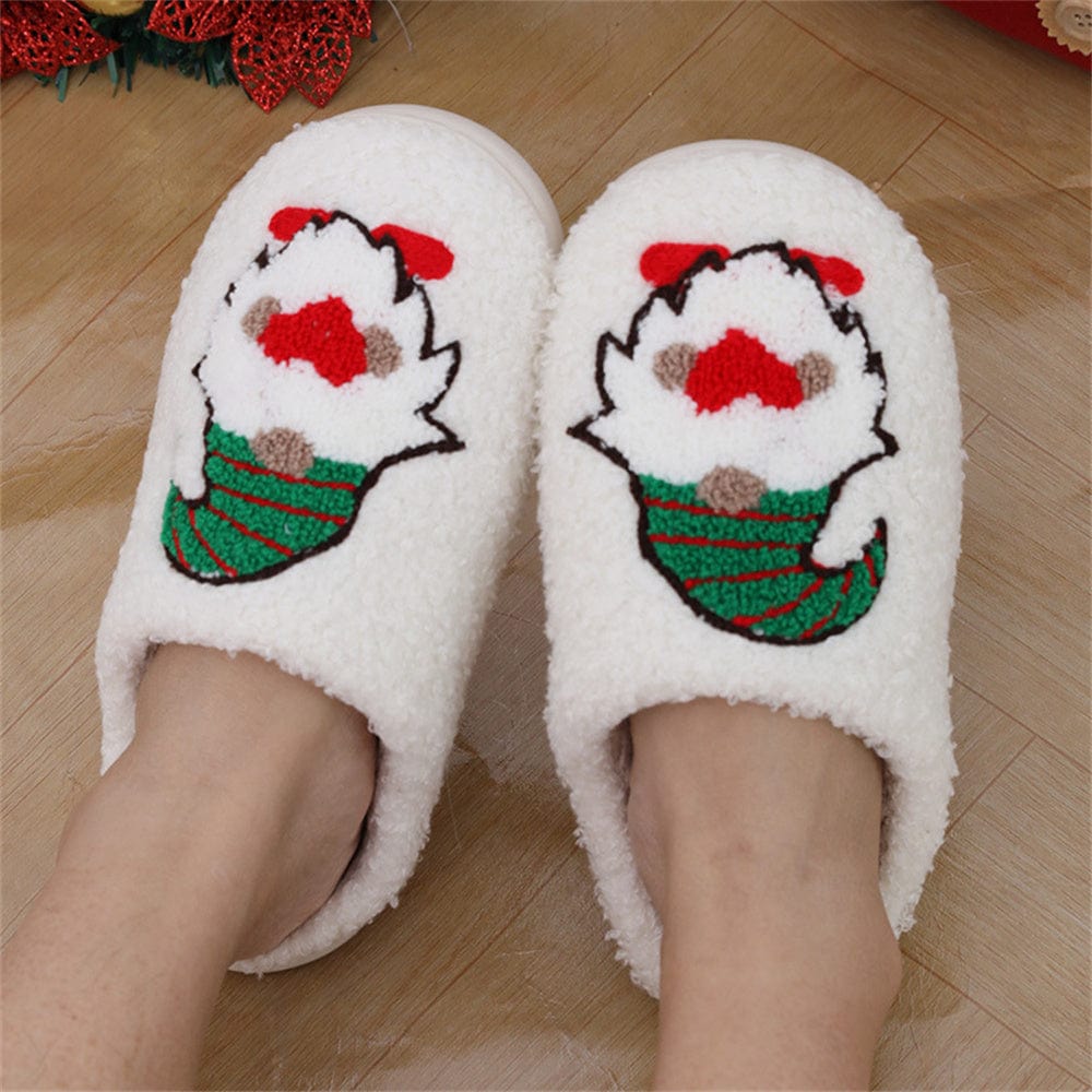 Christmas Slippers Faceless Dwarf Shoes Home Cotton Slippers - Image 2