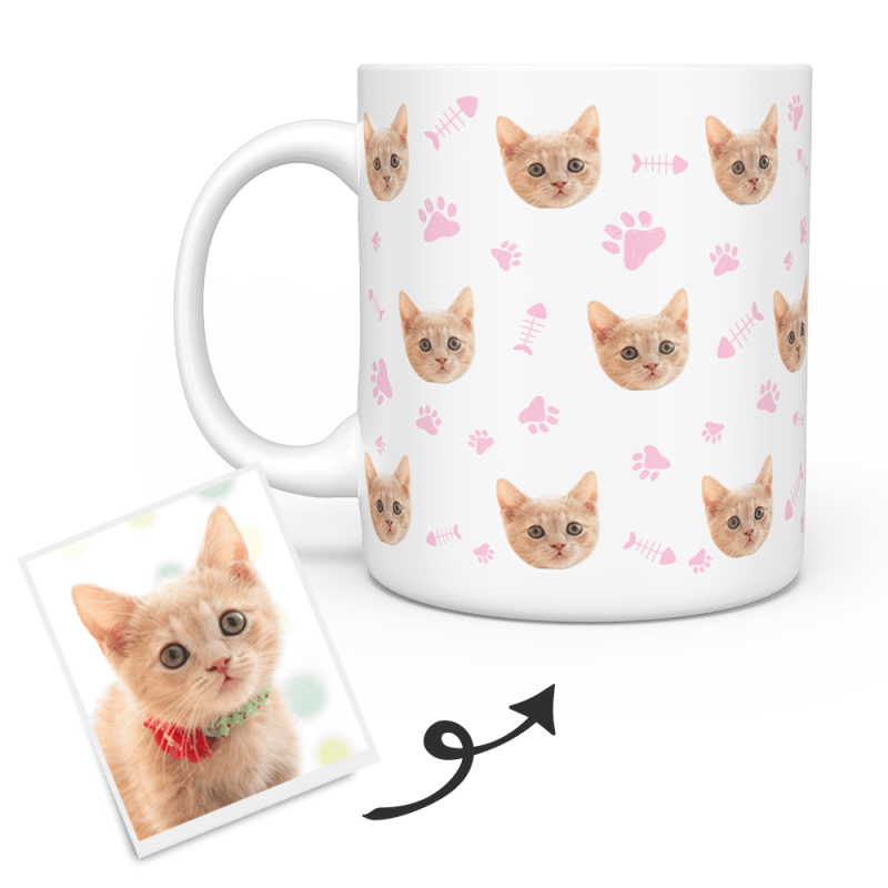 Custom Cat Mug Gift For Cat Lovers Pet Sympathy Gift