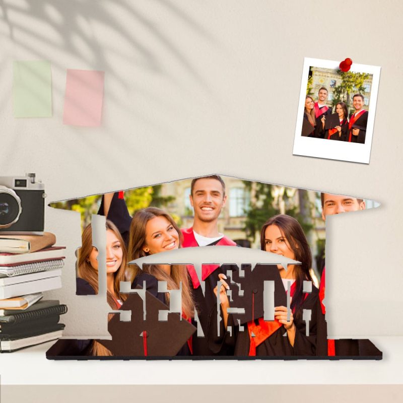 Graduation Picture Plaque Customize Photo Frame Graduation Gifts for Friends