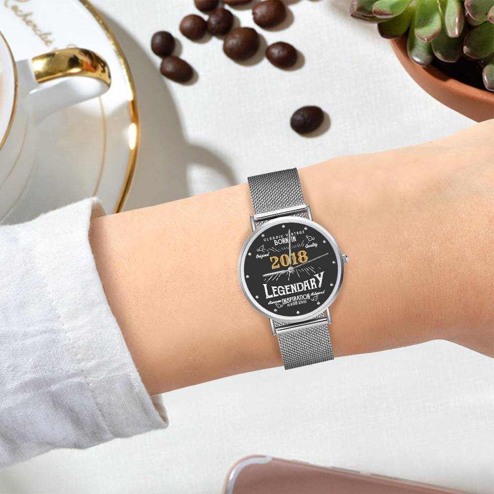 4th Birthday Watch Custom Printed Watch 2018 Birthday Gifts 4th Birthday Gifts