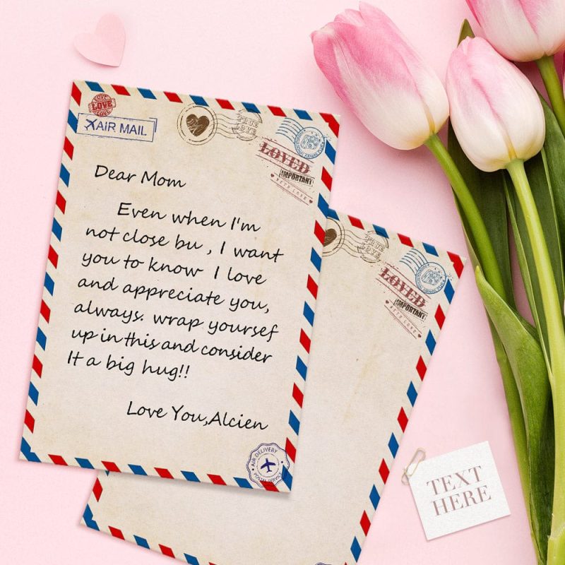 Personalized Card For Mom Envelope Greeting Cards Mother’s Day Gifts