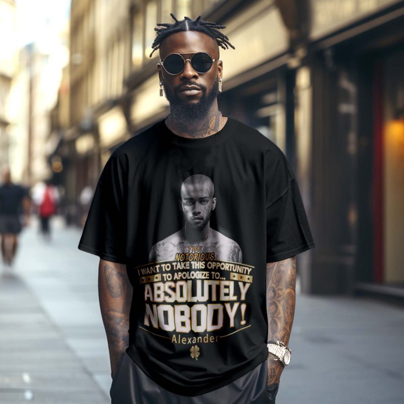 Custom Photo Vintage T-shirt Personalized Fashion Portrait Rap Tee with Name