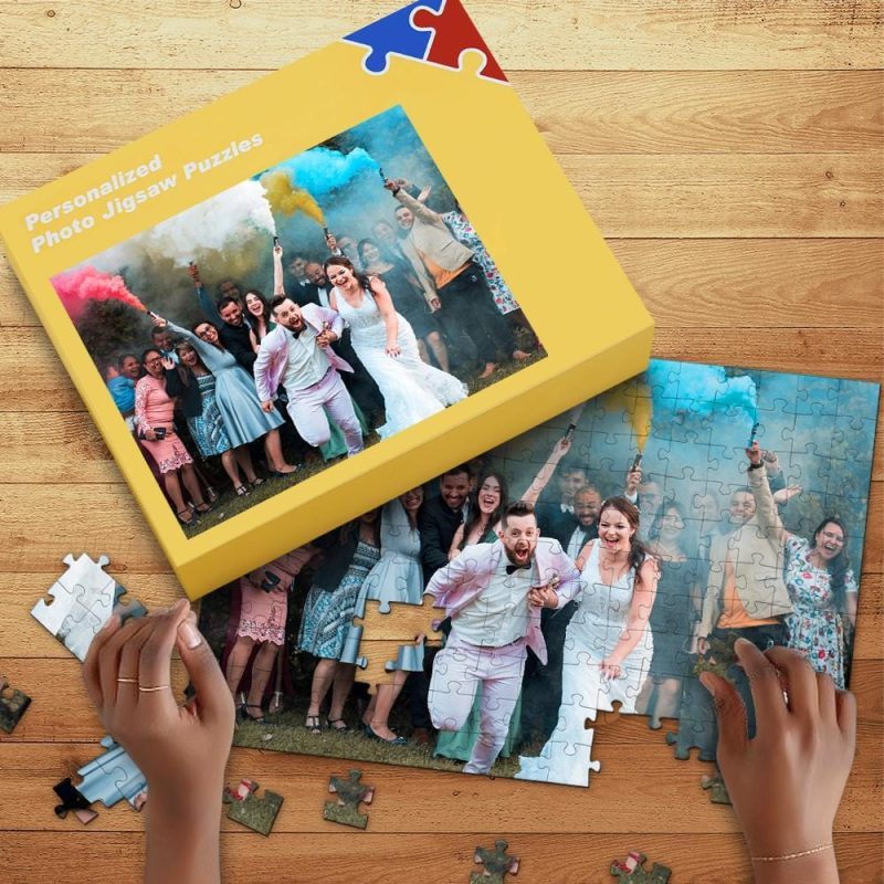 Custom Photo Puzzle Wedding Anniversary Gifts 35-1000pcs
