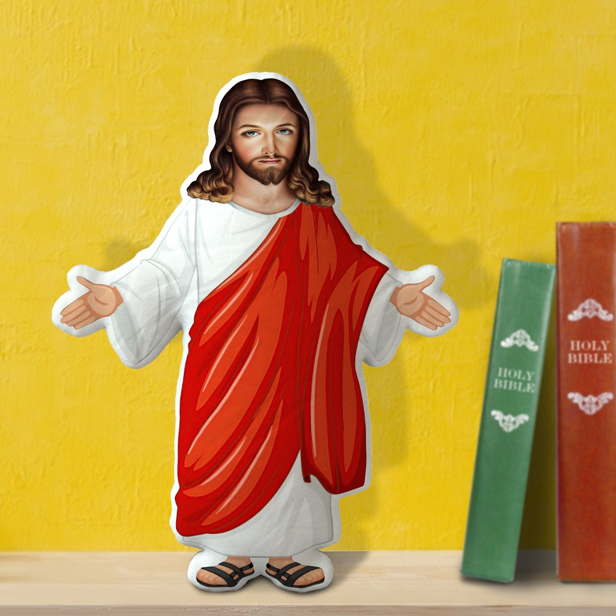 Jesus Doll Pillow Jesus Christ Baptism Catholic Gift Saint Gift - Image 2