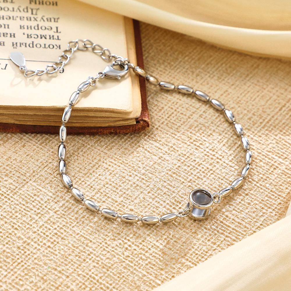 Custom Projection Bracelet Design Chain Simple Gift - Image 2