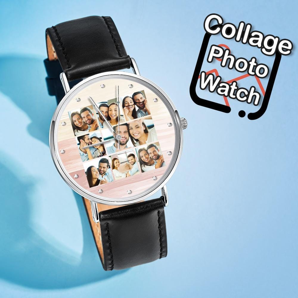 Photo Watch Engraved Watches Christmas Gifts for Lovers - Image 2