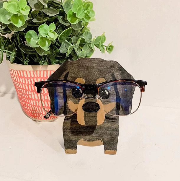 Dog Eyeglass Stand Gifts Home Decor