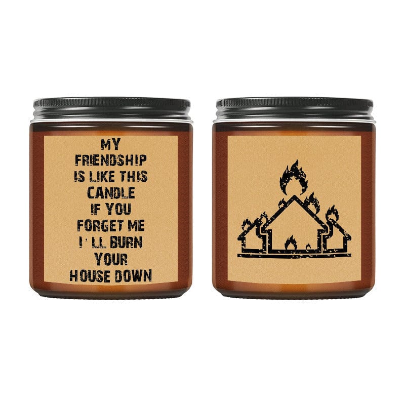 Scented Candles Aromatherapy Candle Birthday Gifts for Friends – Amber  Jar