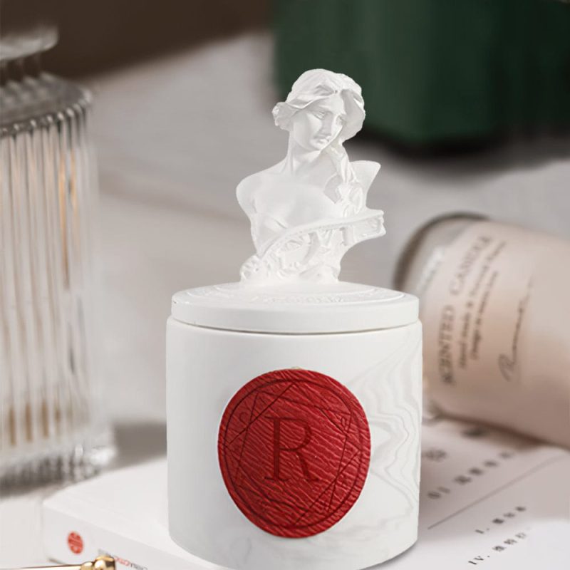 Artemis Statue Candle Classic Art Candle Housewarming Gifts for Women