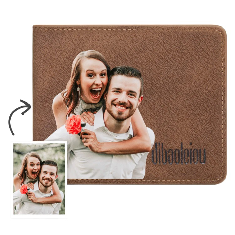 Men’s Custom Photo Wallet Color Printing