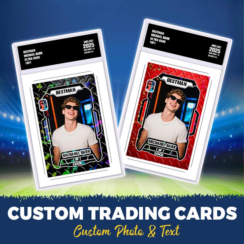 Custom Poke Card Sport Portrait from Photo Personalized Sports-Themed Trainer Card with Custom Name & Stats Unique Gift for Athletes & FansUS