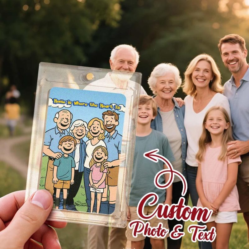 Custom Adventure Style Card Present for family Turn Your Photo into a Unique Collectible