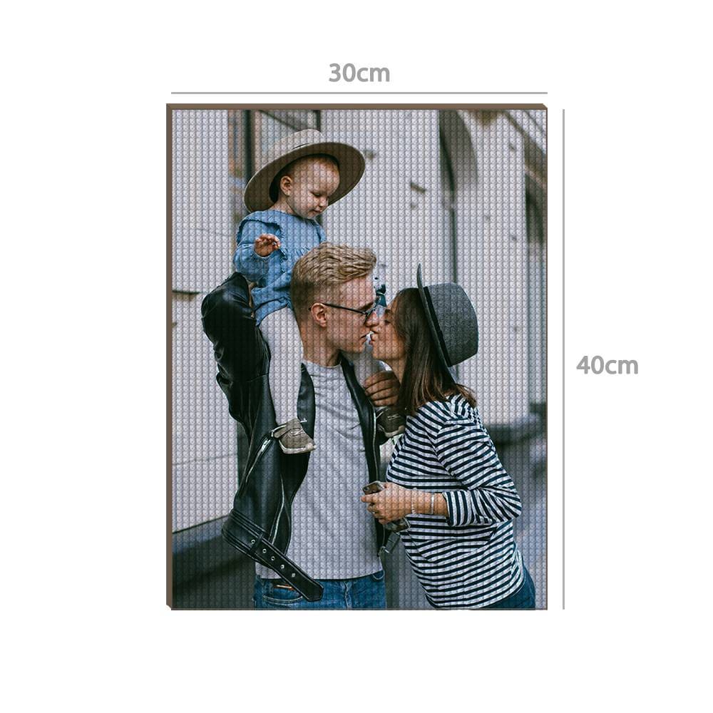 Father's Day Gifts Personalized Diamond Painting Family Gift- 5 Sizes - Image 2