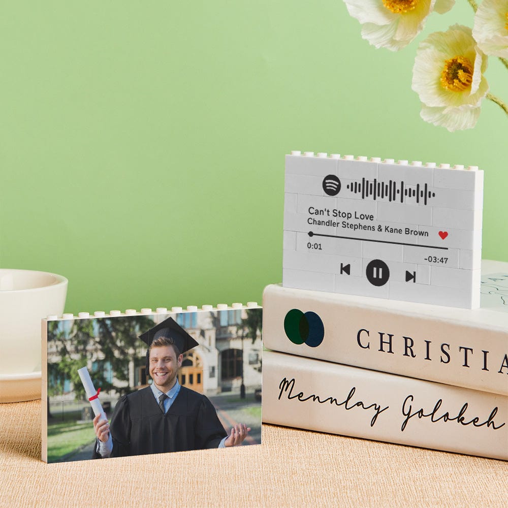 Custom Photo Building Brick Personalized Block Personalized Graduation Gifts