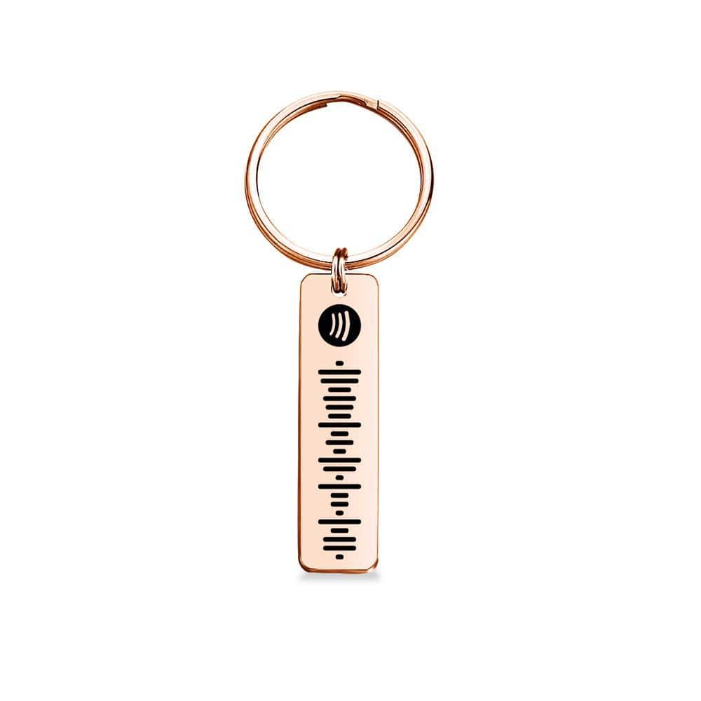 GiftLAB Spotify Keychain Custom Music Keychain Gifts For Her - Image 2