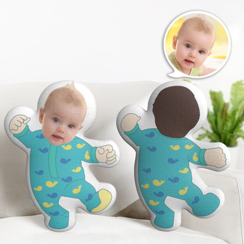 Custom Face Cute Pillow MiniMe Doll Baby Gift Personalized Face Doll Gift