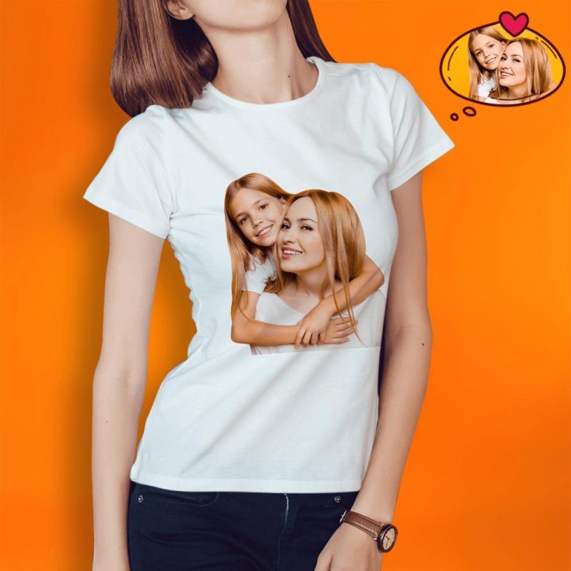 Mother’s Day Shirt Photo T-shirt Custom Face Shirt Gift For Mother’s Day