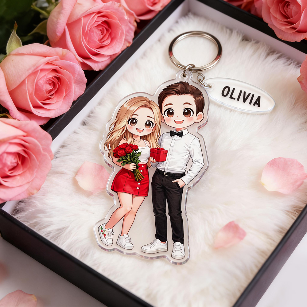 Custom Chibi Acrylic Keychains Made From Your Favorite Photo Perfect For Birthdays, Anniversaries or ChristmasUS - Image 2