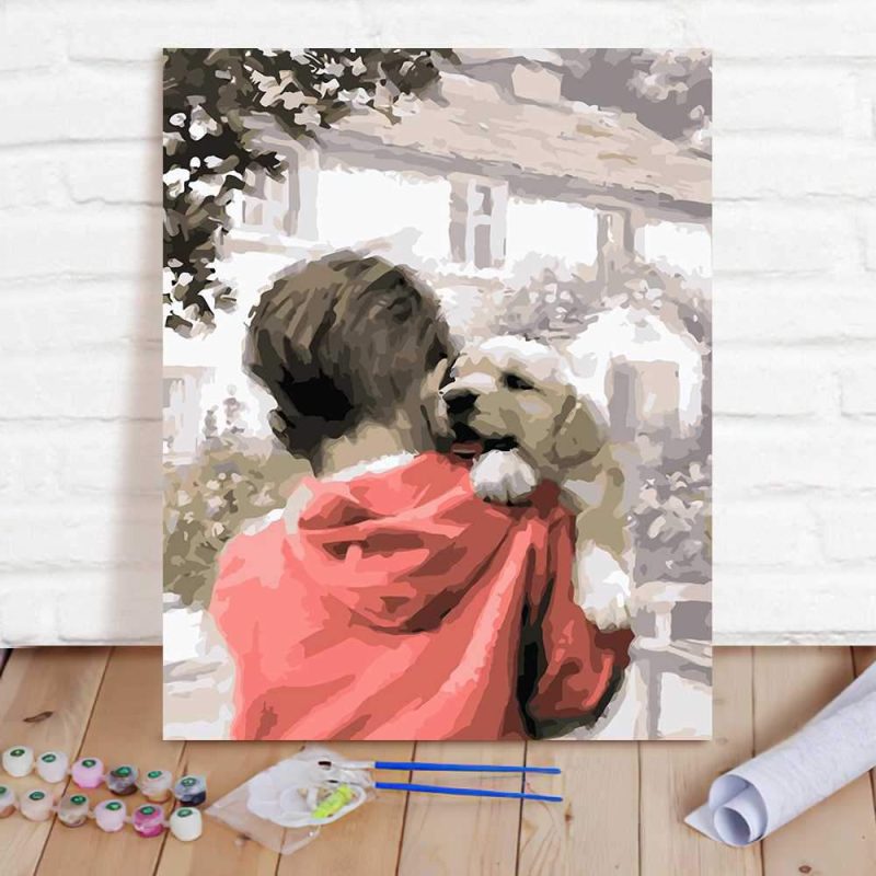 Paint By Numbers Custom Paint By Number Kits – Pet Lover