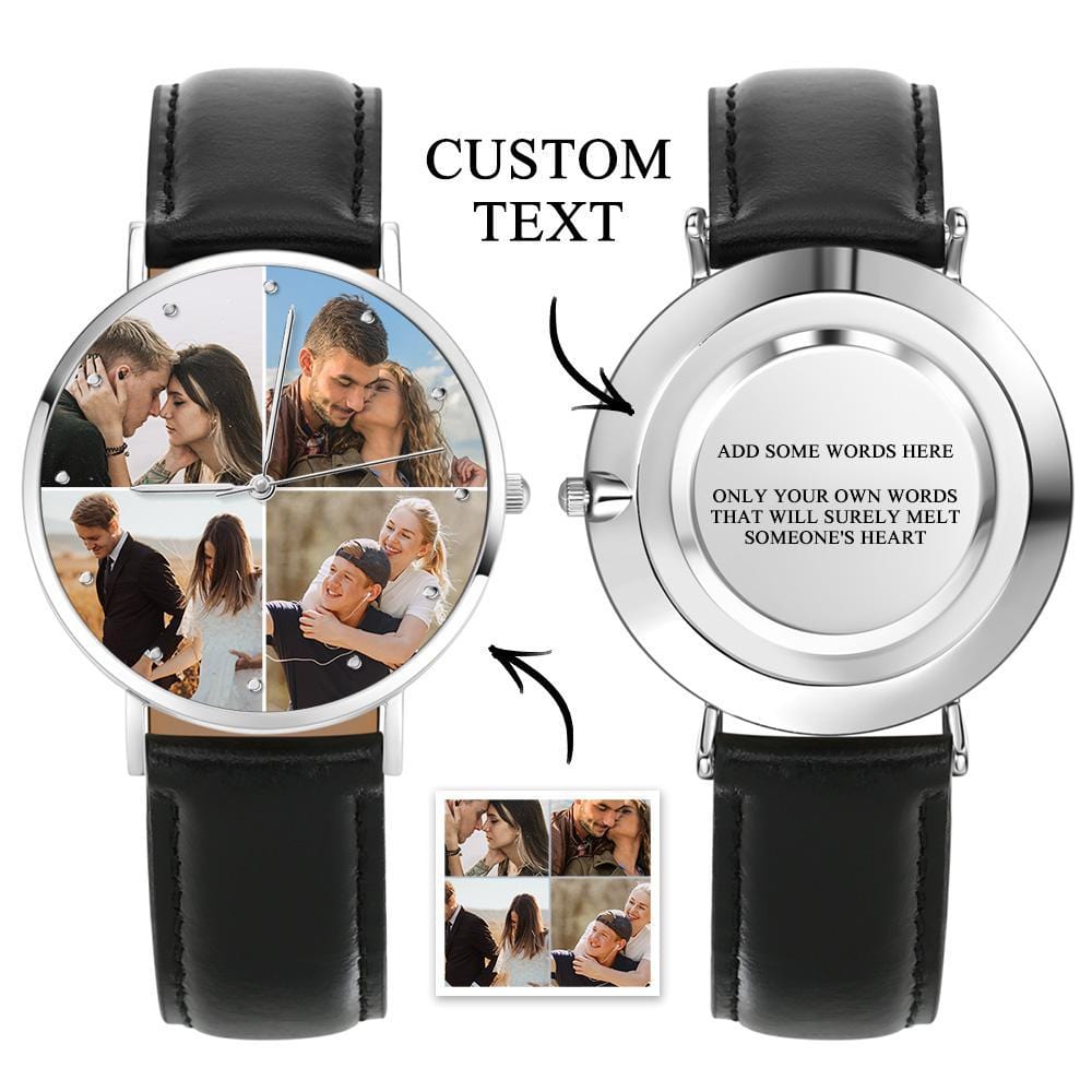 Custom Watches for Men Photo Watch Gifts for Men - Image 2