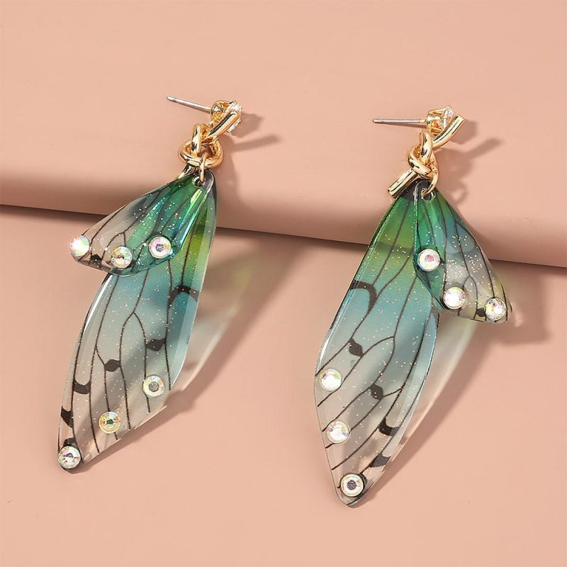 Butterfly Wing Earrings Gifts For Lover