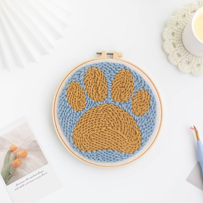 Handmade Coaster Felt Coasters Puppy Handmade Coasters Gift For Her