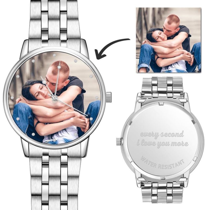 Father’s Day Watch Photo Watch Gift For Husband Anniversary Gifts