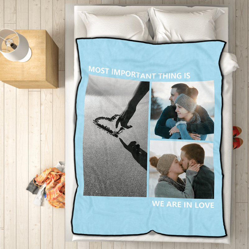 Photo Blankets Custom Bedding Set