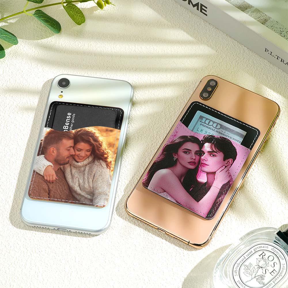 Personalized Photo Cell Phone Wallet Suitable for IPhone Samsung Google Pixel