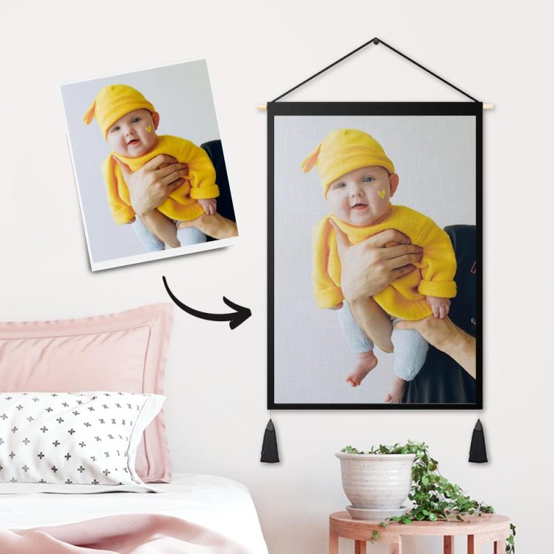 Baby Gift Photo Tapestry with Framed