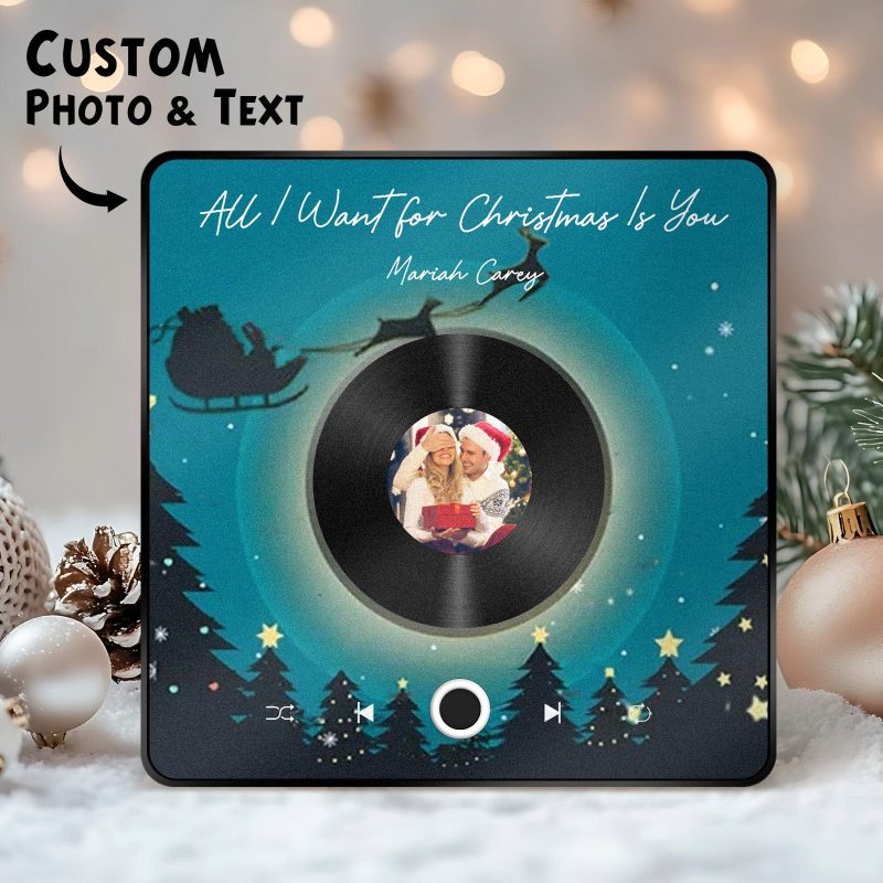 Customized Music Fridge Magnet Personalized Fridge Magnet Creative Christmas Gift