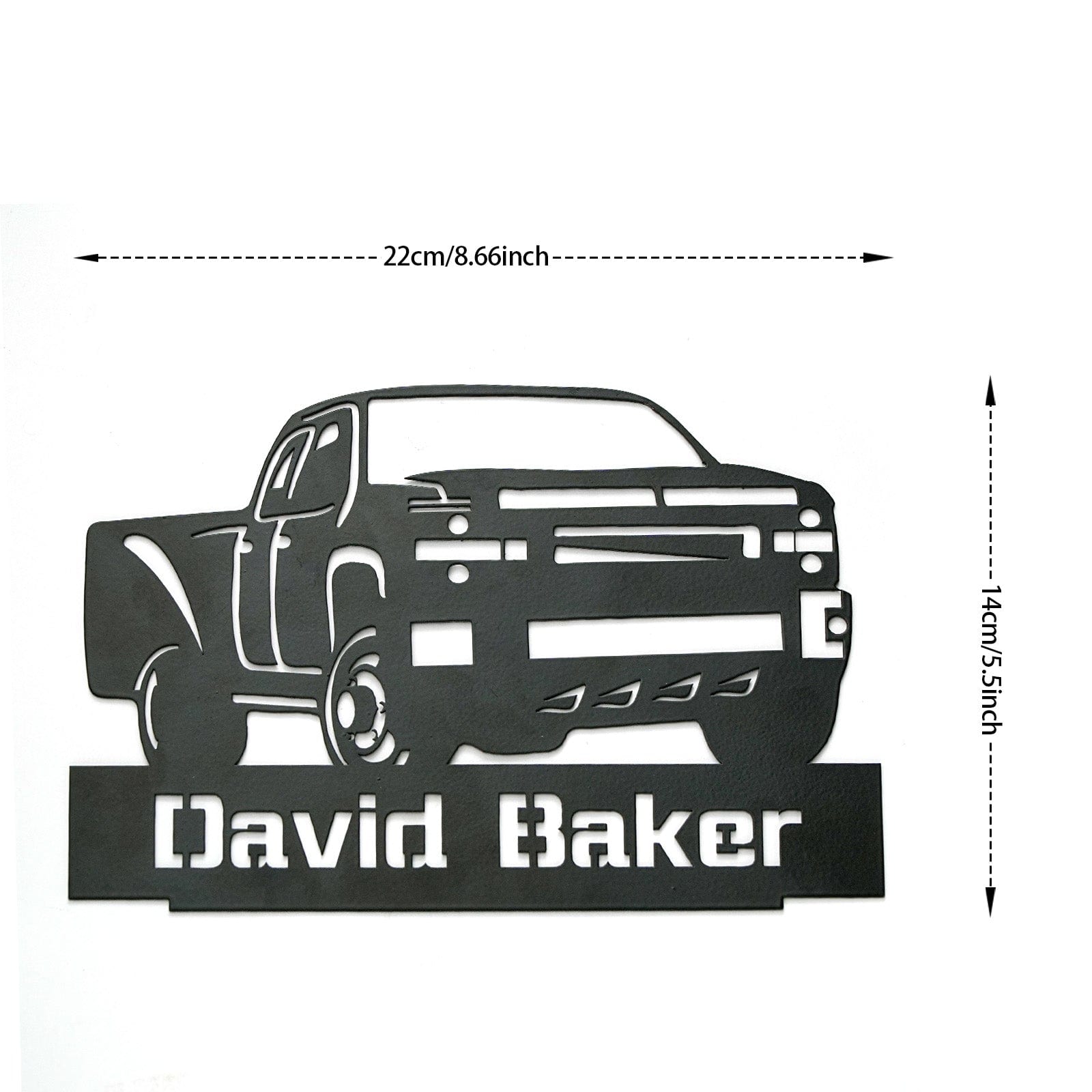 Custom Name Vehicle Metal Sign Home Decor Gifts for Him - Image 2